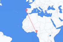 Flyreiser fra Malabo, Ekvatorial-Guinea til Lisboa, Portugal