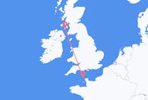 Flyreiser fra Campbeltown, Skottland til Alderney, Guernsey