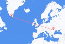 Flights from Nanortalik, Greenland to Bacău, Romania
