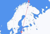 Flights from Berlevåg, Norway to Palanga, Lithuania