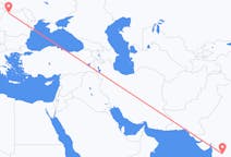 Flights from Aurangabad, India to Baia Mare, Romania