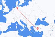 Flights from Isparta, Turkey to Hanover, Germany