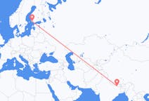 Flüge von Janakpur, Nepal nach Turku, Finnland