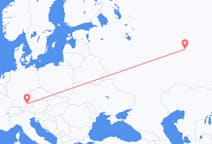Fly fra München til Izjevsk