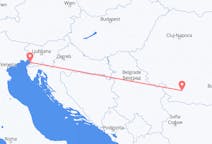 Vluchten van Craiova naar Triëst