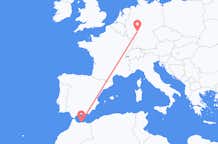 Vluchten van Al Hoceima, Marokko naar Frankfurt, Duitsland
