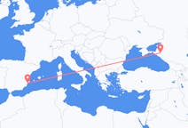 Loty z miasta Krasnodar do miasta Alicante