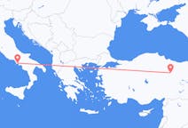 Flyg från Neapel, Italien till Sivas, Turkiet