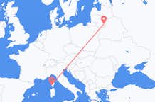 Flights from Ajaccio to Vilnius