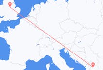 Flyrejser fra Nottingham til Skopje