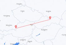 Flights from Poprad in Slovakia to Salzburg in Austria