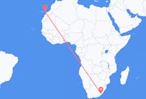 Flyg från Mthatha, Sydafrika till Ajuy, Spanien