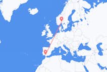 Рейсы из Севильи, Испания в Осло, Норвегия