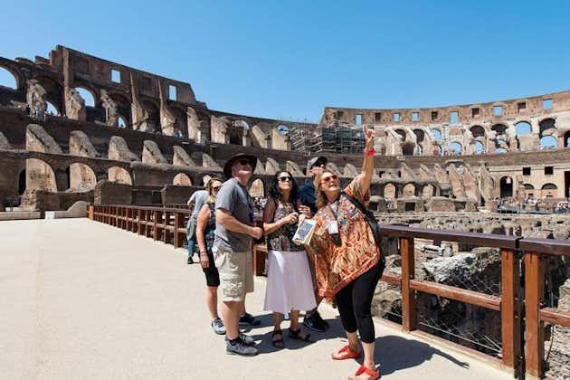 Visite premium du Colisée, du sol de l'arène et de la Rome antique