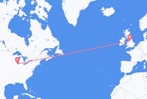 Flights from Chicago, the United States to Manchester, the United Kingdom