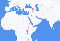 Flyreiser fra Entebbe, Uganda til Şırnak, Tyrkia