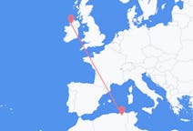 Flyreiser fra Constantine, Algerie til Kincasslagh, Irland