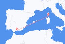 Flights from Figari in France to Málaga in Spain