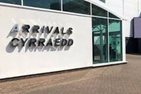 Trasferimento privato di andata e ritorno dall'aeroporto di Cardiff a Cardiff