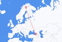 Flights from Erzurum, Turkey to Pajala, Sweden