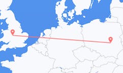 Flyreiser fra Birmingham, England til Radom, Polen