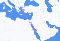 Flyrejser fra Jeddah til Bodrum