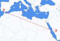 Flights from Bisha, Saudi Arabia to Jerez de la Frontera, Spain
