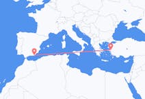 Flyg från Almería, Spanien till Izmir, Turkiet