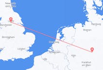 Flyreiser fra Kassel, Tyskland til Leeds, England