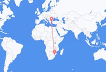 Flyrejser fra Skukuza, Sydafrika til Lemnos, Grækenland