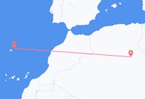 Flights from Hassi Messaoud, Algeria to Vila Baleira, Portugal