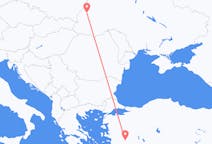 Fly fra Lviv til Denizli