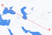 Loty z Gwalijar w Indiach do Jassów w Rumunii