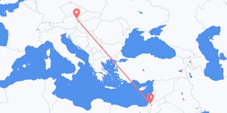 Flights from Israel to Austria