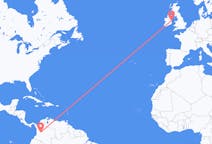 Flyg från Ibagué, Colombia till Dublin, Irland