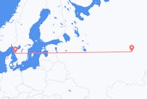Loty z miasta Perm do miasta Göteborg