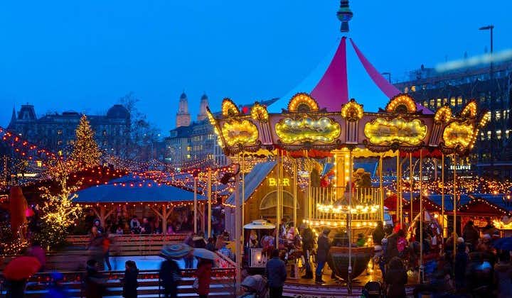 Zurich Christmas Holiday Tour on Bahnhofstrasse and Christmas Markets