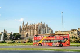 Excursão de ônibus com várias paradas em Palma de Mallorca com passeio opcional de barco e Castelo de Belver