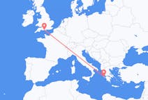 Flights from Cephalonia, Greece to Bournemouth, England