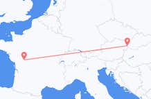 Flyreiser fra Poitiers, Frankrike til Bratislava, Slovakia