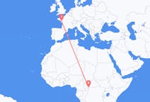เที่ยวบิน จาก บังกี, สาธารณรัฐแอฟริกากลาง ไปยัง น็องต์, ฝรั่งเศส