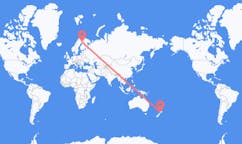 Flyreiser fra Palmerston North, New Zealand til Rovaniemi, Finland