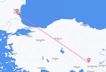 Flyg från Kahramanmaraş till Burgas