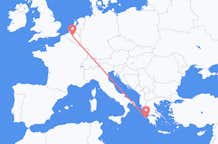 出发地 希腊出发地 扎金索斯島目的地 比利时布鲁塞尔的航班