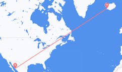 Flyrejser fra Los Mochis, Mexico til Reykjavík, Island