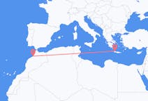 Flights from Rabat, Morocco to Chania, Greece