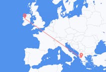 Vluchten van Klop, Ierland naar Ioannina, Griekenland