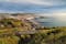 photo of the magnificent views from the top of Constitution Hill of Aberystwyth in Wales, UK.