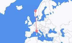 Flyreiser fra Figari, til Sogndal