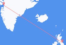 Flyreiser fra Ilulissat, til Durham